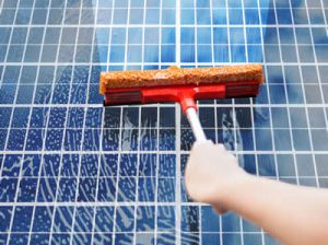 Cleaning Solar Panels